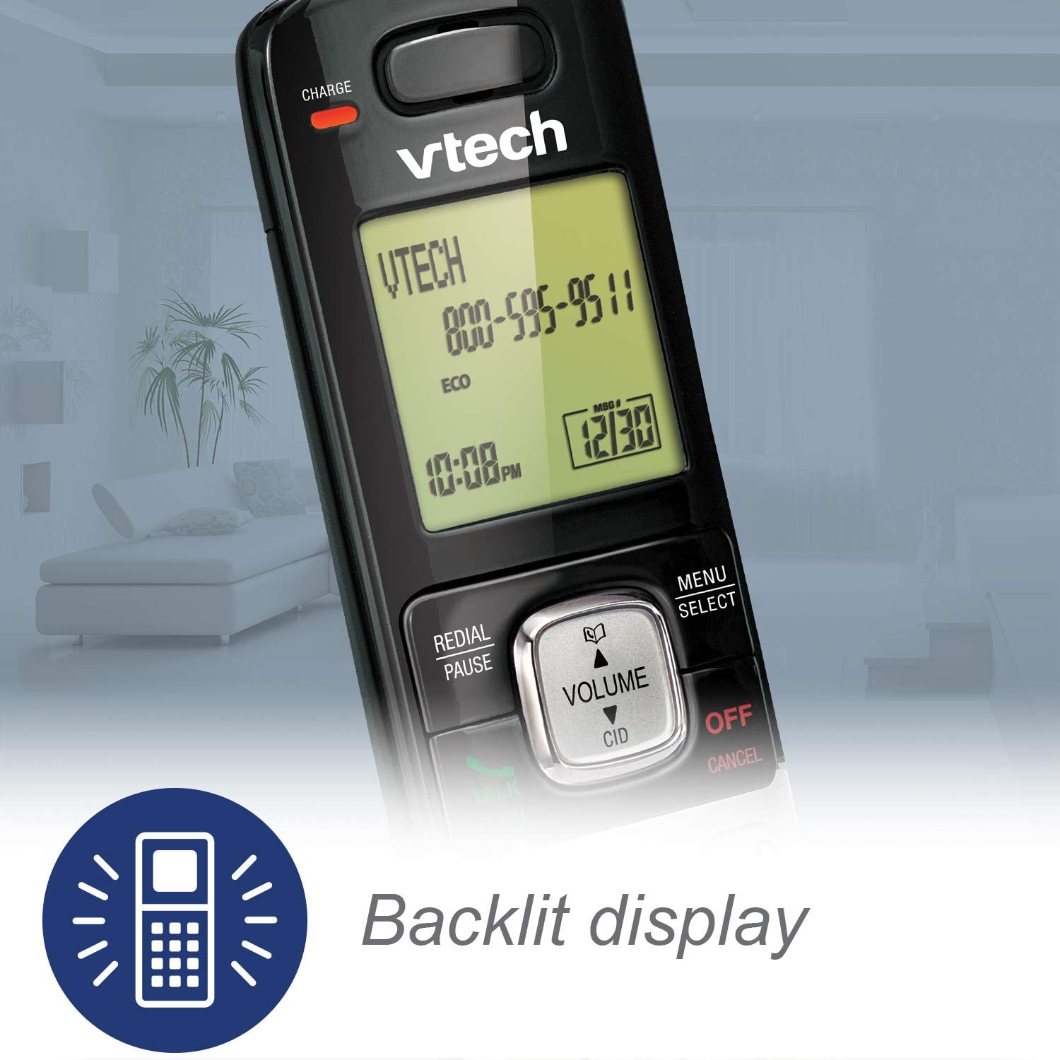 VTech CS6719-2 2-Handset Expandable Cordless Phone with Caller ID/Call Waiting, Handset Intercom & Backlit Display/Keypad VTech CS6719-2 2-Handset Expandable Cordless Phone with Caller ID/Call Waiting, Handset Intercom & Backlit Display/Keypad